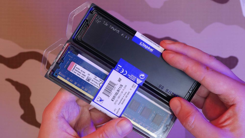 Комплект пам'яті Kingston DDR3L 16Gb (2x8Gb) 1600Мгц 1.35V