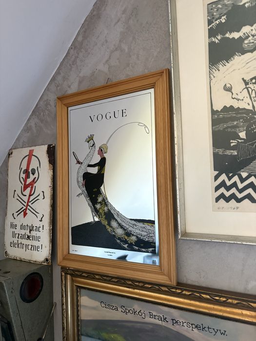 Advertising Mirror lustro dekoracyjne