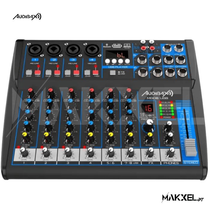 Audibax MG08 USB Bluetooth MP3  USB/Rec