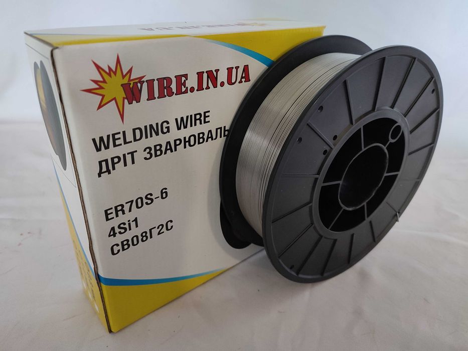 1,0мм5,25кг Проволока Сварочная Дріт Зварювальний НЕОБМІДН ПОЛІРОВАНИЙ