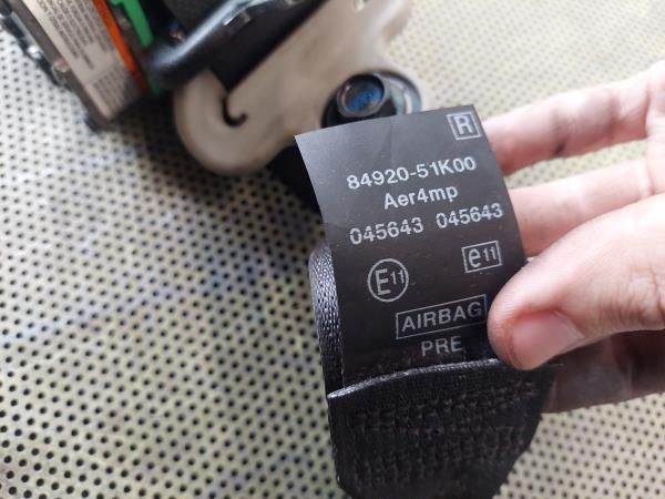 Cinto frente direito OPEL Agila B (H08)