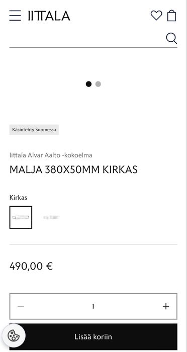 Iittala miska rzeźba design poulsen fiam flos seletti prl vintage zieta