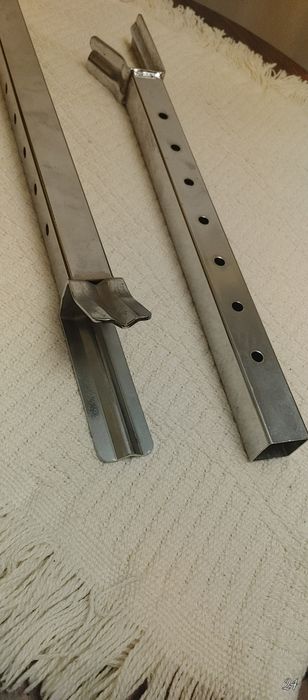 Blacha kwasowa 45x15cm. Kształtownik chrom