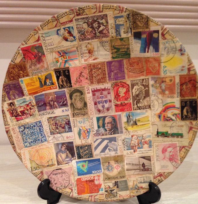 Pratos decorativos antigos