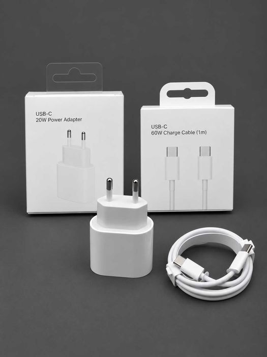 iPhone Ładowarka do Apple iPhone + Kabel USB-C NOWE Gwarancja Kabel iPhone 17 Pro Kabel IPhone 18 Pro 15 Kabel iPhone 15 Pro Kabel iPhone 16
