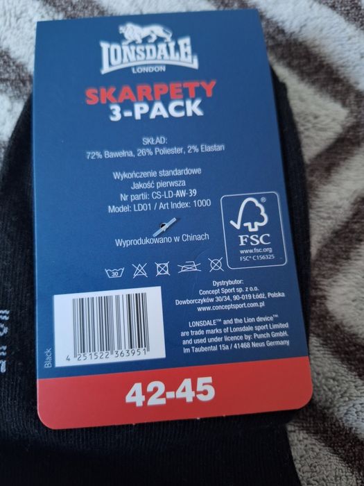 Skarpetki 6 pack