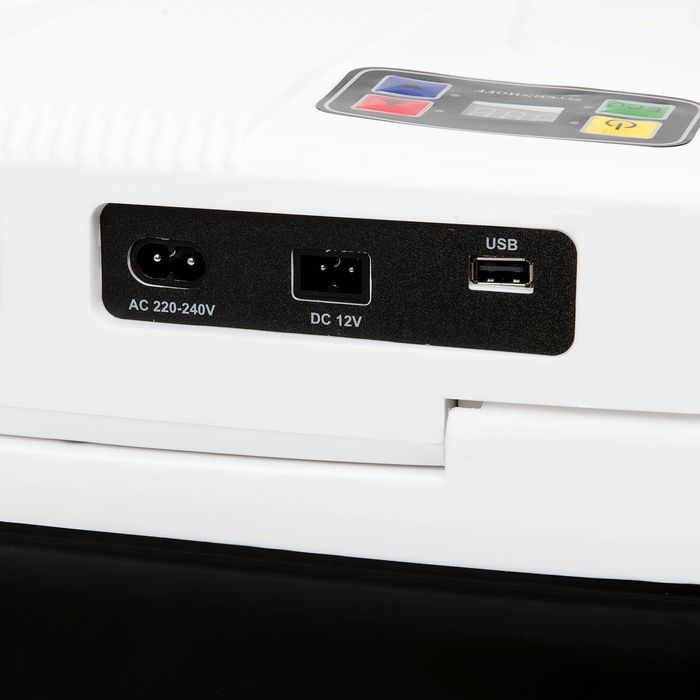 lodówka turystyczna 30l samochod. 12/240v agregat fun. grzania usb lcd