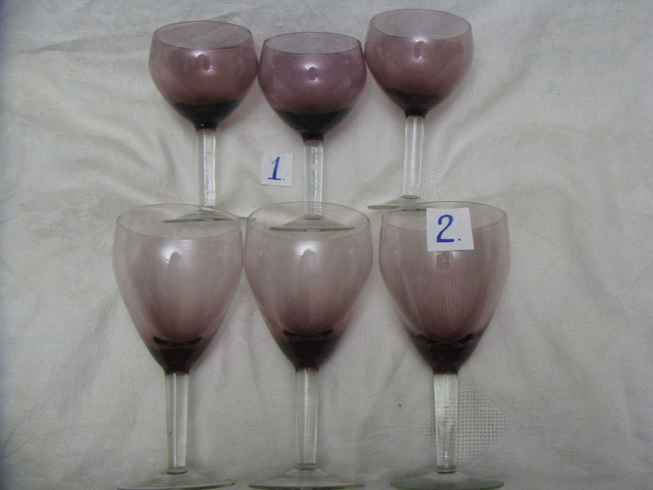 Фужер - рюмка для напитков - хрустальное стекло.