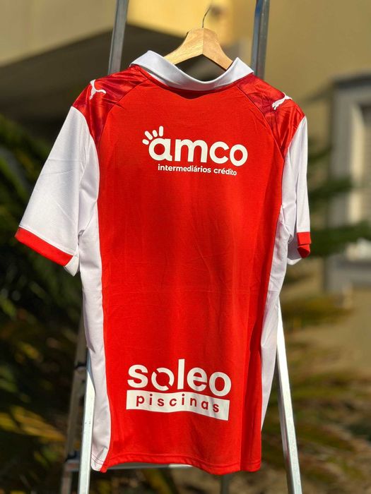 Camisola SC Braga 25/26 Principal Tamanho XXL - Entrega Imediata