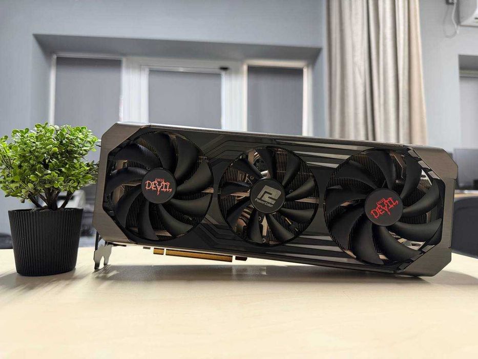 Відеокарта PowerColor Radeon RX 6800 XT 16 GB Red Devil Б/в + Гарантія 3 місяці!