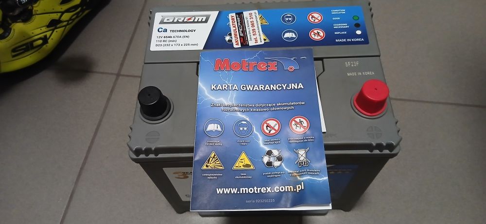 Akumulator benzyna 12V 65Ah 670A