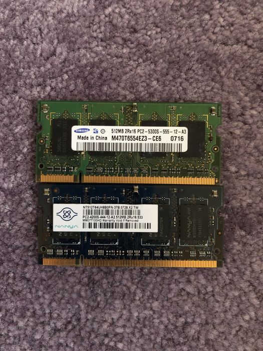 Оперативна память для ноутбуків ddr2
