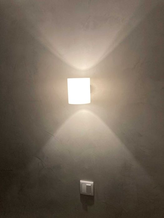 Candeeiros de parede e27 x2