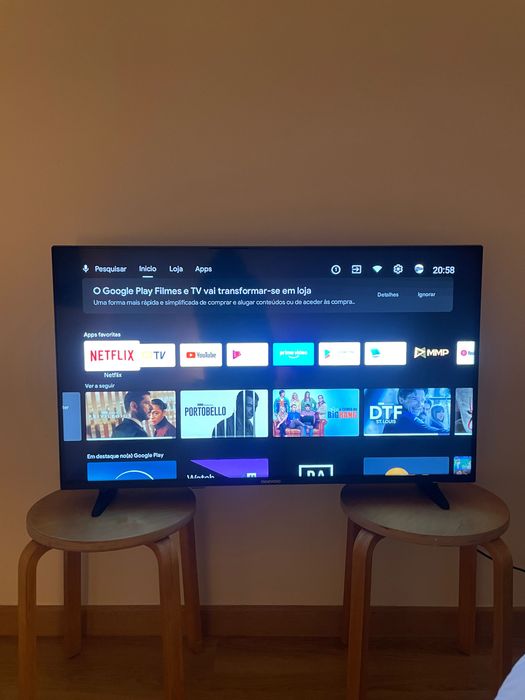 Smart tv Daewoo nova 40 polegadas