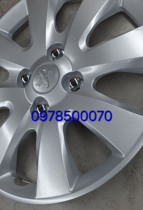Ковпаки Peugeot R15 206 301 307 308 Partner Expert Колпаки Пежо