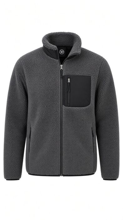 Bluza baranek grafit M