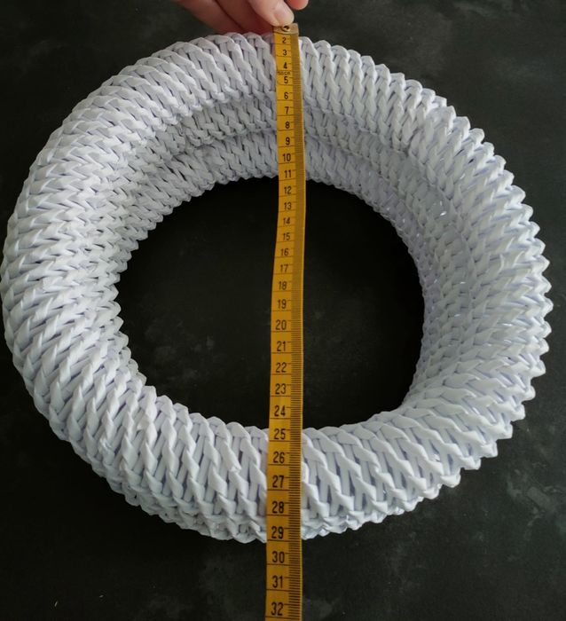 3 wianki wiklina papierowa