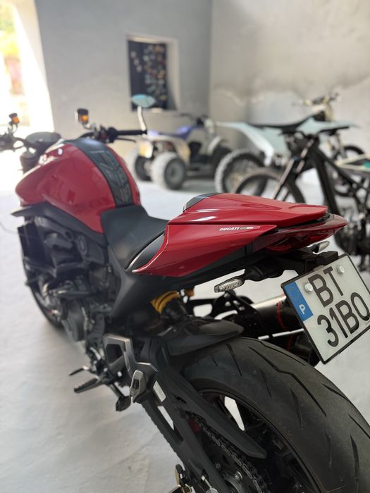 Ducati monster vermelha 2025 melhor que nova