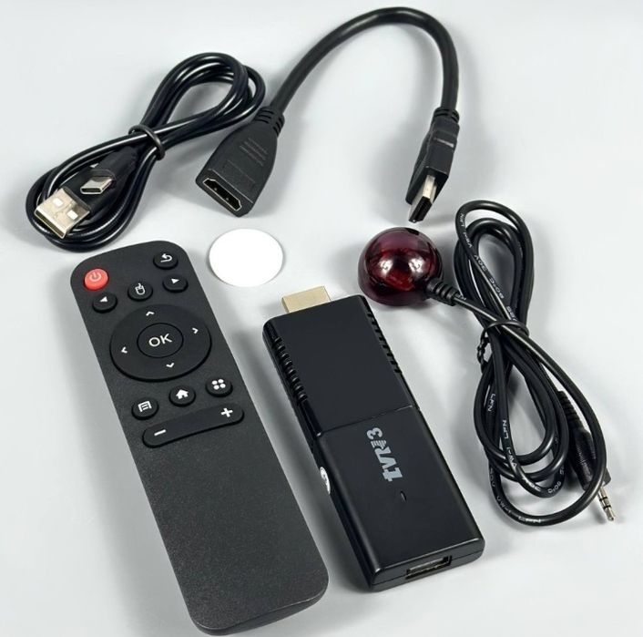 Андроід пріставка т2 Android TV R3 4K stick ultra нова