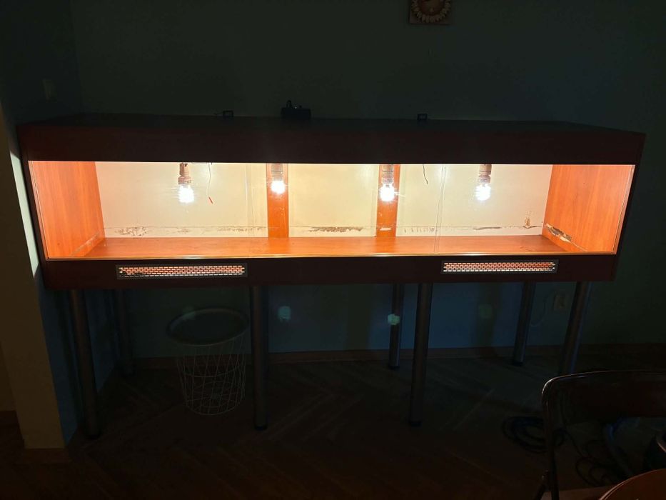 DUZE TERRARIUM ,regulowana wysokość