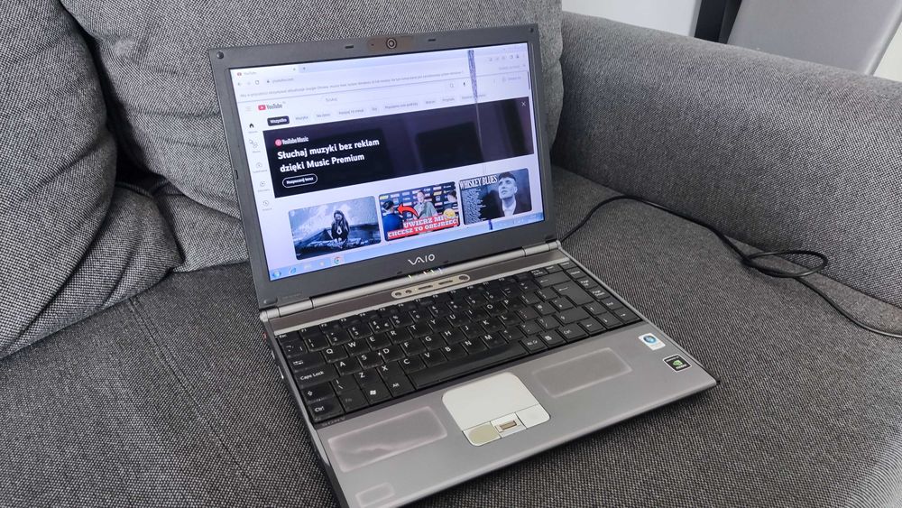 Laptop Sony Vaio 13,3 PCG-6Q1M T7500 Hdd 160GB DVD Wifi Bt Linux