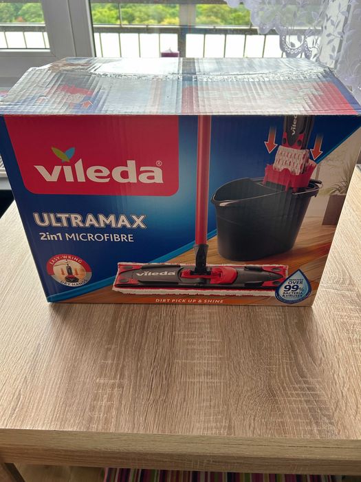 Mop Vileda Ultramax BOX 2in1 zestaw nowy