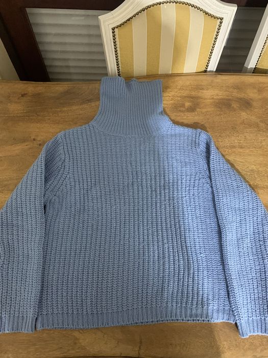 Camisola de gola alta “Rut & Circle” tamanho M, azul