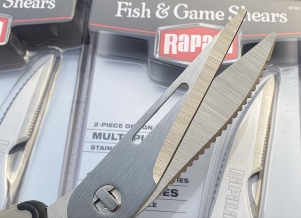 ‼️RAPALA ОРИГІНАЛ найкращі ножиці для обробки риби птиці нержавійка ніж