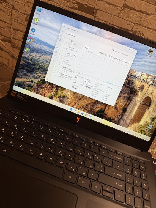 Ноутбук Acer v15 Ryzen7 16 rtx4050