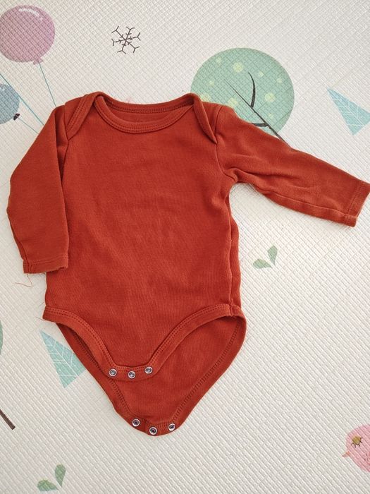 Body z długim rękawem 68 komplet 2 sztuki