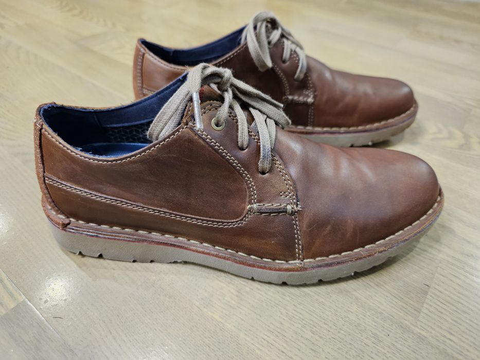 Мужские туфли Clarks Vargo plain ботинки дерби оксфорды
