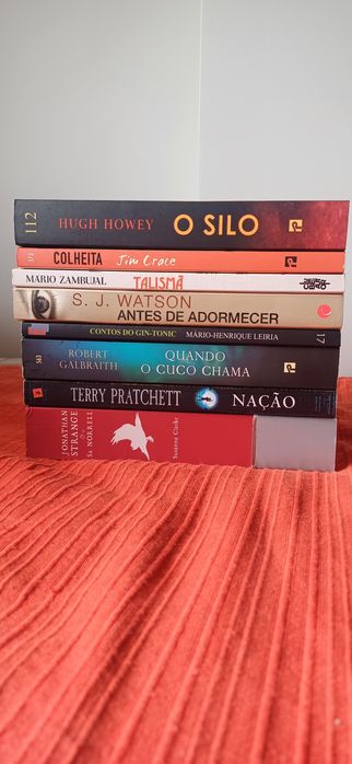 Livros usados - Susanna Clarke, Terry Pratchett, Mário Zambujal