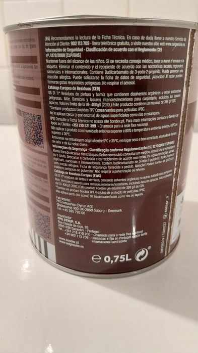 Tinta Bondex Acetinada, "Teca"