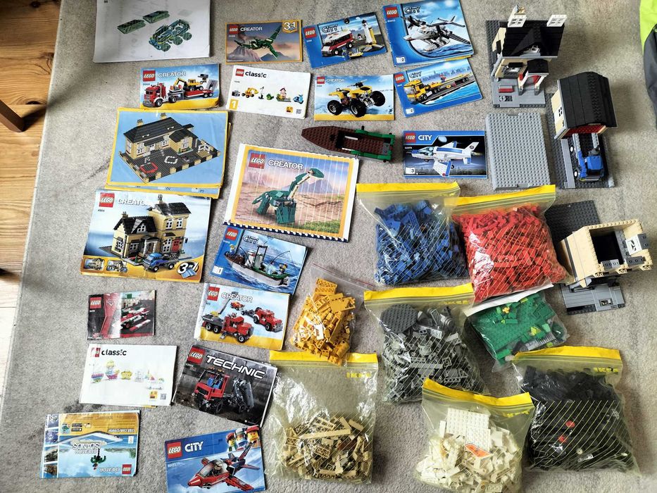 KLOCKI LEGO mix 4 kg