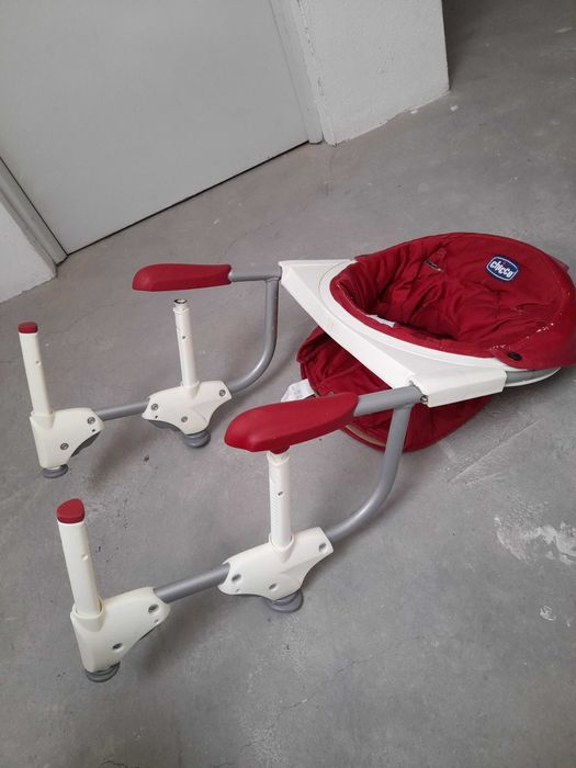 Cadeira de refeição chicco + mala/ banco de refeição portátil