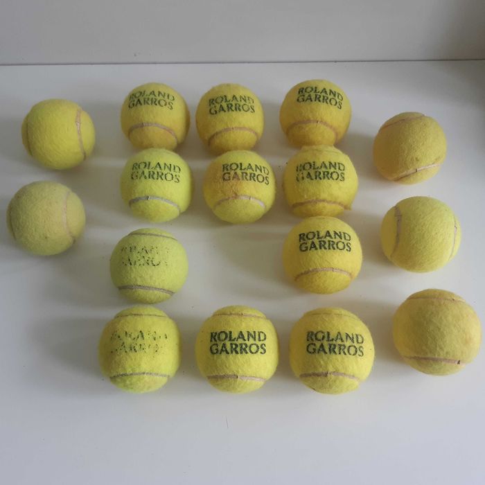 Lote de 16 Bolas de Ténis Tennis Wilson Usadas Boas