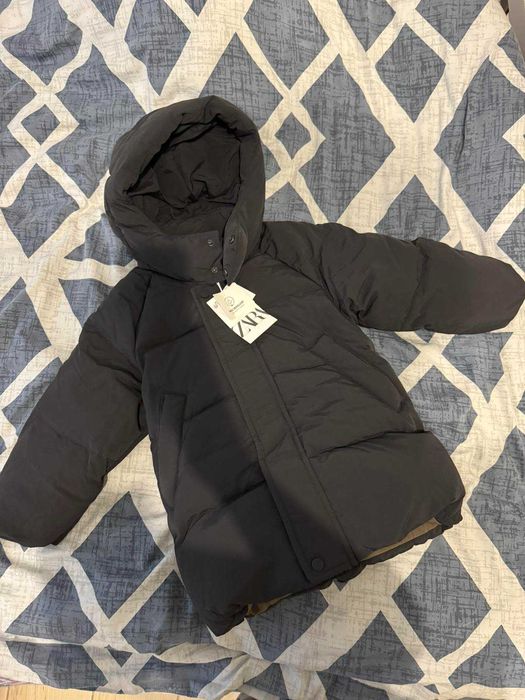Дитяча зимова тепла курточка Zara 116 см пуховик зимова куртка зара