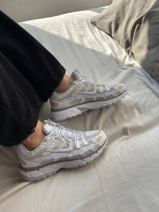 Nike P-6000 white grey / жіночі кросівки найк / женские кроссовки 39
