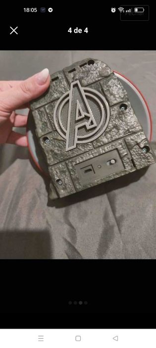 Coluna de som Avengers com bluetooth