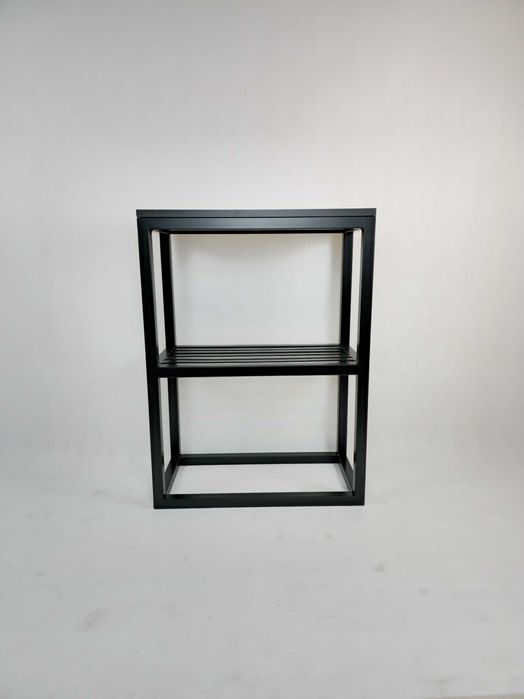 Stelaż pod akwarium BLAT CZARNY MAT 30x60x82cm szafka akwariowa LOFT