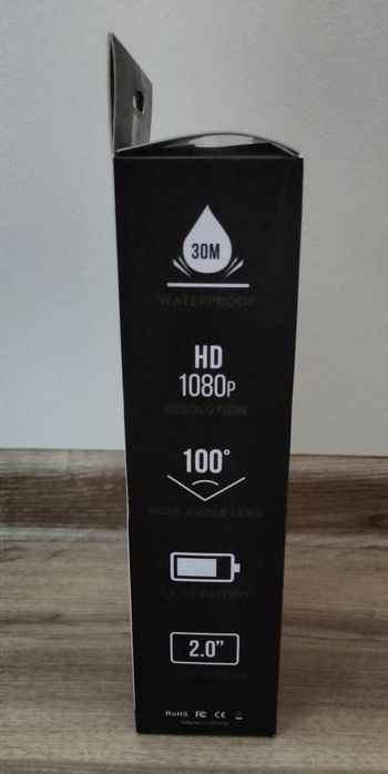 Wodoodporna kamera sportowa HDCAM Action 1080P