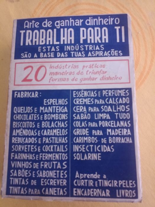 Livro Trabalha para ti