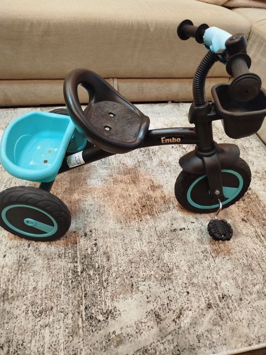 Дитячий велосипед триколісний Caretero Embo