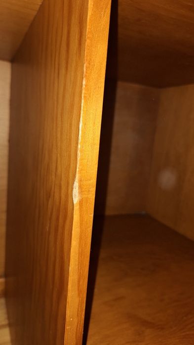 Secretária de estudo com estante