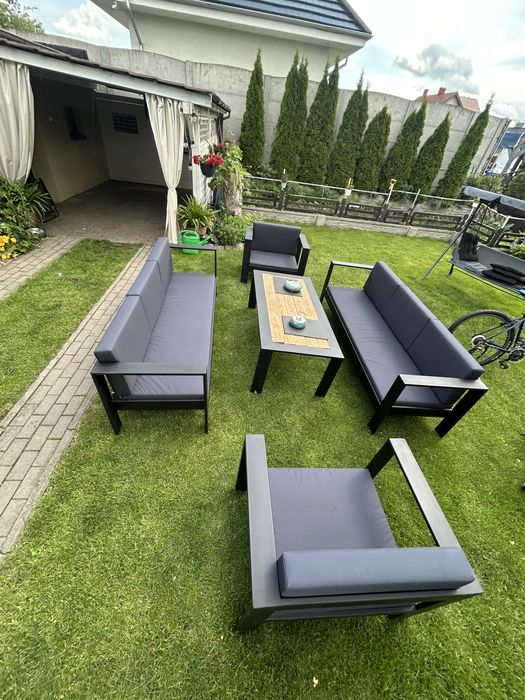 Meble ogrodowe własnoręczna robota!