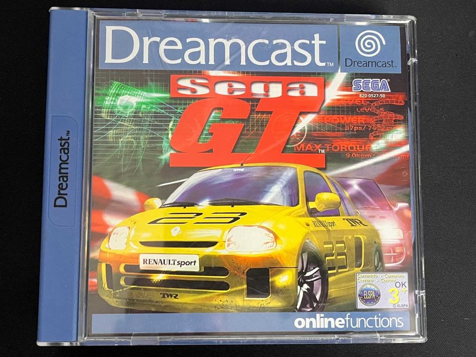 Два диска Sega GT (PAL, європейська версія) для SEGA Dreamcast