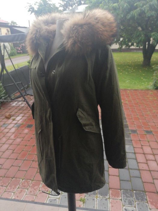 Kurtka parka zimowa L