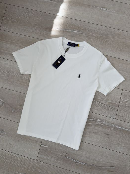 Футболка Polo Ralph lauren / біла футболка поло