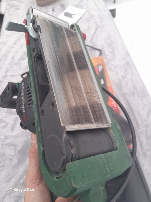 Шліфмашинка стрічкова парксайд 900вт