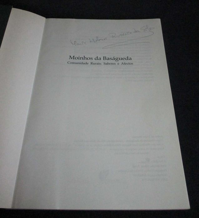 Livro Moinhos da Baságueda Lopes Marcelo